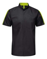 Red Kap Men's Tall Mimix Pro+ Short Sleeve Work Shirt With OilBlok