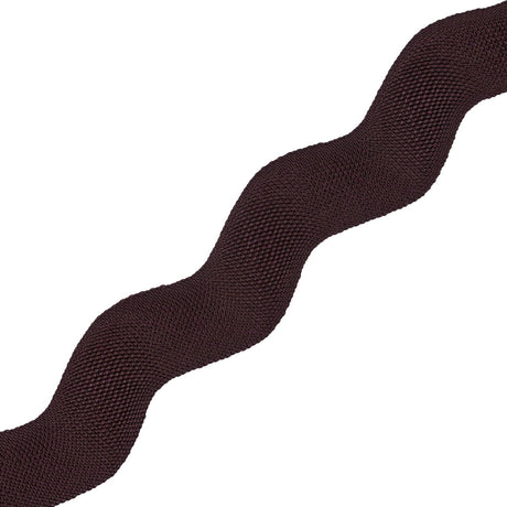 Brown Woven Jumbo Ric Rac - 2"