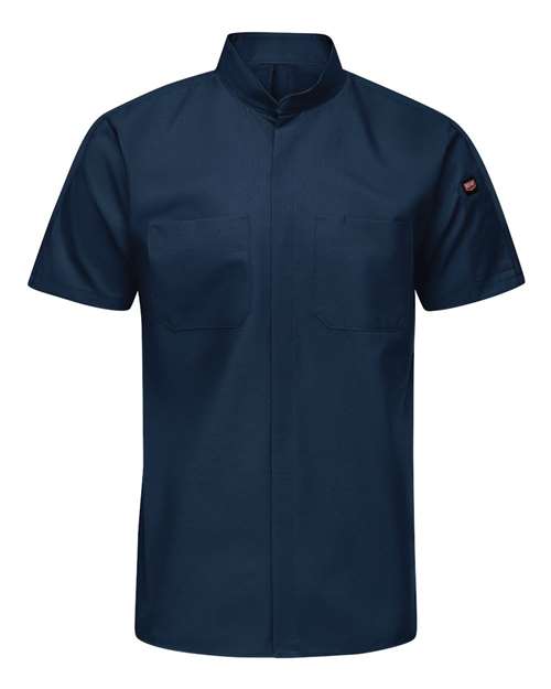 Red Kap Men's Tall Mimix Pro+ Short Sleeve Work Shirt With OilBlok