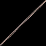 European Beige Single Row Mini Pom Pom Trim