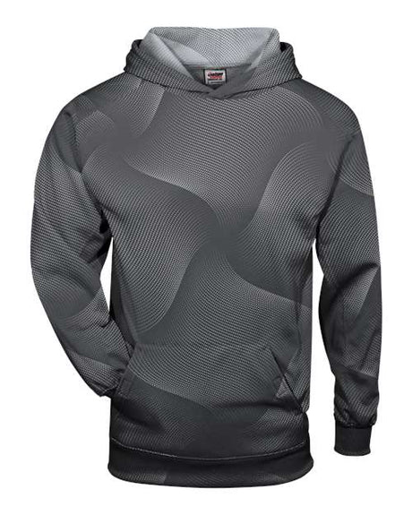 Badger Youth Warp Hooded Long Sleeve T-Shirt