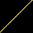 European Yellow Single Row Mini Pom Pom Trim