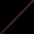 European Dusty Rose Single Row Mini Pom Pom Trim