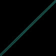 European Mint Single Row Mini Pom Pom Trim