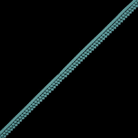 Seafoam Two Row Mini Pom Pom Trim