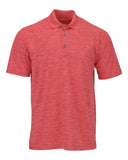 Dakota Striated Heather Polo