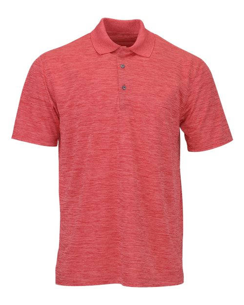 Paragon Men's Dakota Striated Heather Polo