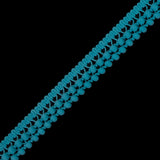 European Baltic Two Row Mini Pom Pom Trim