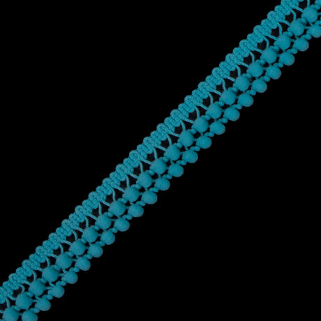 European Baltic Two Row Mini Pom Pom Trim