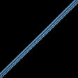 European Blue 2 Row Mini Pom Pom Trim