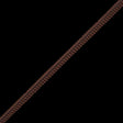 Brown Two Row Mini Pom Pom Trim