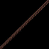 Brown Two Row Mini Pom Pom Trim