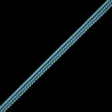 Light Aqua Two Row Mini Pom Pom Trim