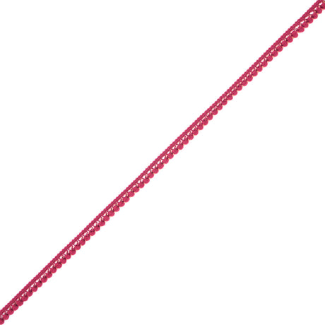 European Wine Single Row Mini Pom Pom Trim