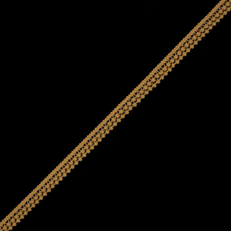 Mustard Two Row Mini Pom Pom Trim