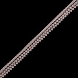 Light Blush Two Row Mini Pom Pom Trim