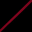 Red Two Row Mini Pom Pom Trim