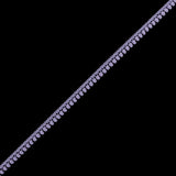 European Lilac Single Row Mini Pom Pom Trim