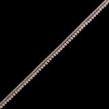 European Light Beige Single Row Mini Pom Pom Trim