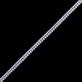 European Light Pink Single Row Mini Pom Pom Trim