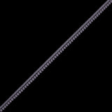 European Gray Single Row Mini Pom Pom Trim