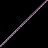 European Pink Single Row Mini Pom Pom Trim