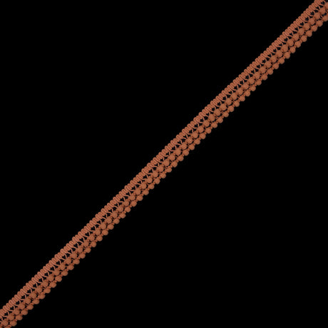 Pumpkin Two Row Mini Pom Pom Trim