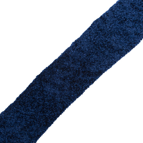 Navy Chenille Trim - 2.75"