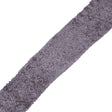 Silver Chenille Trim - 2.75"