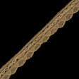 Yellow Crochet Chenille Trim - 1.5"
