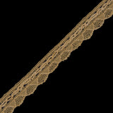 Yellow Crochet Chenille Trim - 1.5"