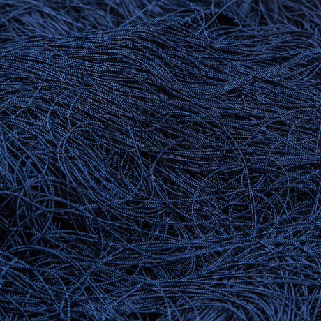 European Chainette Fringe Trim - 40" - Navy - Lindsay Collection