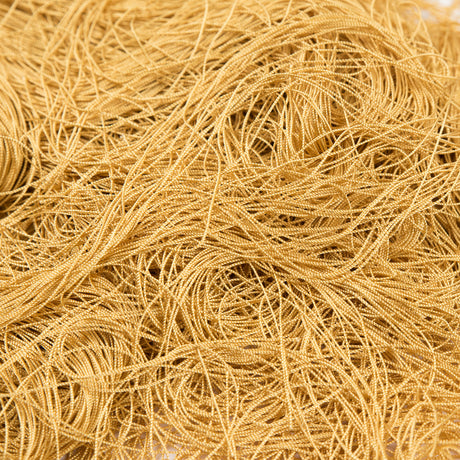 European Chainette Fringe Trim - 40" - Gold - Lindsay Collection