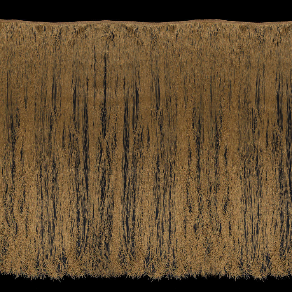 European Chainette Fringe Trim - 40" - Gold - Lindsay Collection