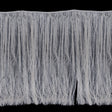 European Chainette Fringe Trim - 40" - Ecru - Lindsay Collection