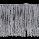 European Chainette Fringe Trim - 40" - Ecru - Lindsay Collection