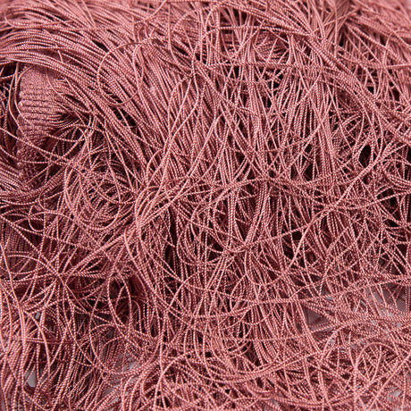 European Chainette Fringe Trim - 40" - Dusty Rose - Lindsay Collection