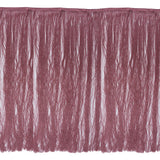 European Chainette Fringe Trim - 40" - Dusty Rose - Lindsay Collection