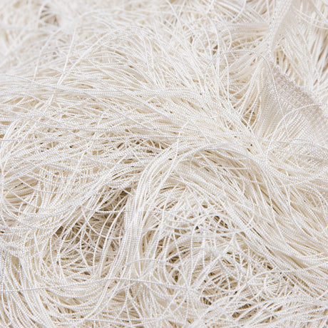 European Chainette Fringe Trim - 40" - Off White - Lindsay Collection