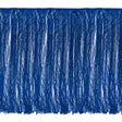 European Chainette Fringe Trim - 40" - Royal Blue - Lindsay Collection