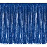 European Chainette Fringe Trim - 40" - Royal Blue - Lindsay Collection
