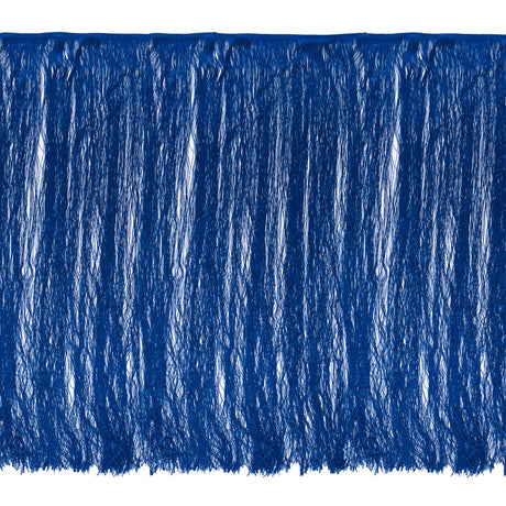 European Chainette Fringe Trim - 40" - Royal Blue - Lindsay Collection
