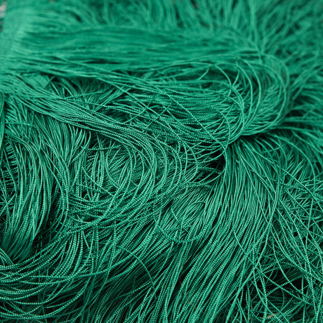 European Chainette Fringe Trim - 40" - Kelly Green - Lindsay Collection