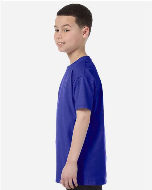 Youth Heavy Cotton Short Sleeve Crewneck T-Shirt