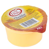 Muy Fresco 3.8 oz. Microwavable Cheddar Cheese Sauce Cup - 30/Case