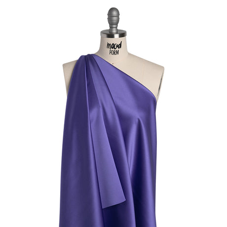 Polyester Satin - Crepe Purple - Reverie Collection