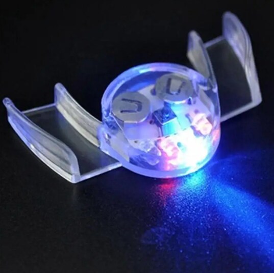 Flashing LED Mouthpiece Grill