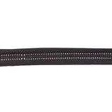 Brown Braided Faux Leather Trim - 1.25"