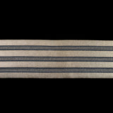 Foiled Gold Metallic Elastic Trim - 3.5"