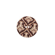Italian Carafe Brown Damask Printed Button - 24L/15mm